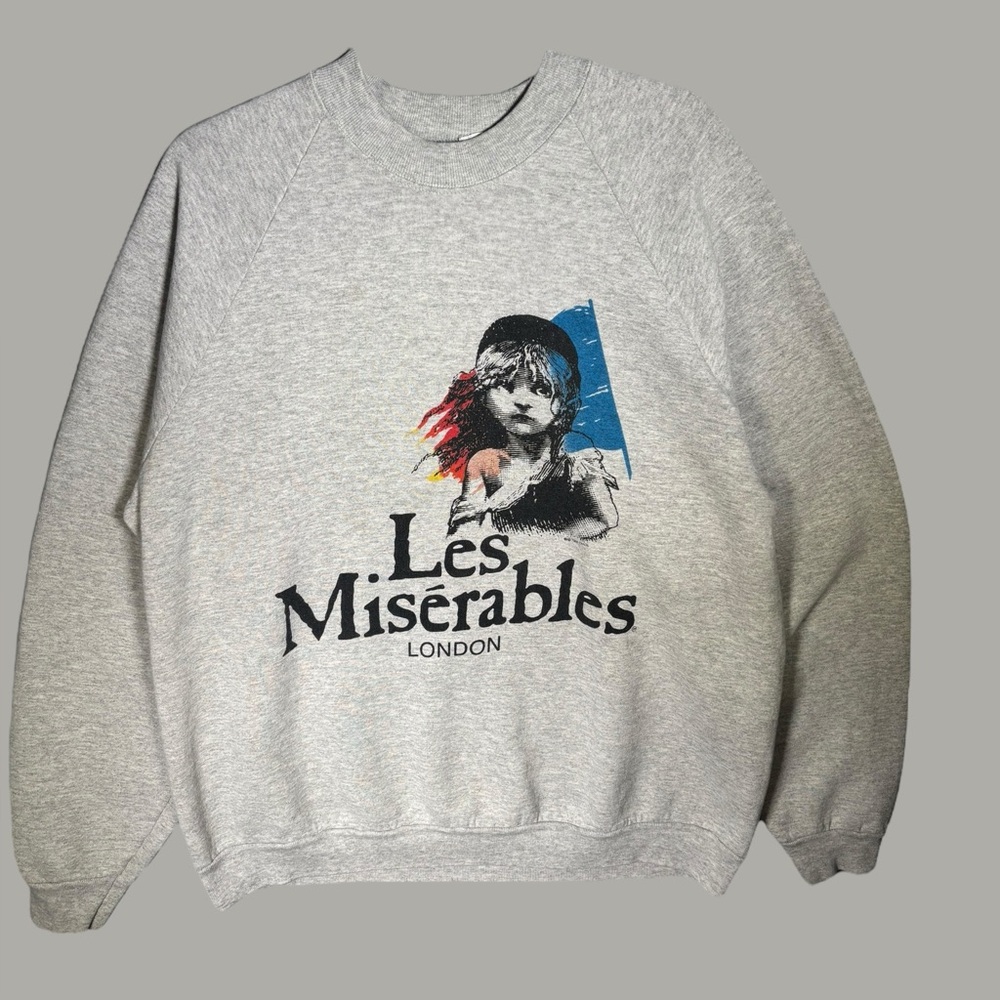 1986 Les miserables Movie Promo Crewneck